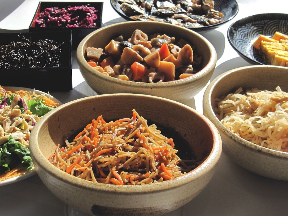 뷔페 아침 식사