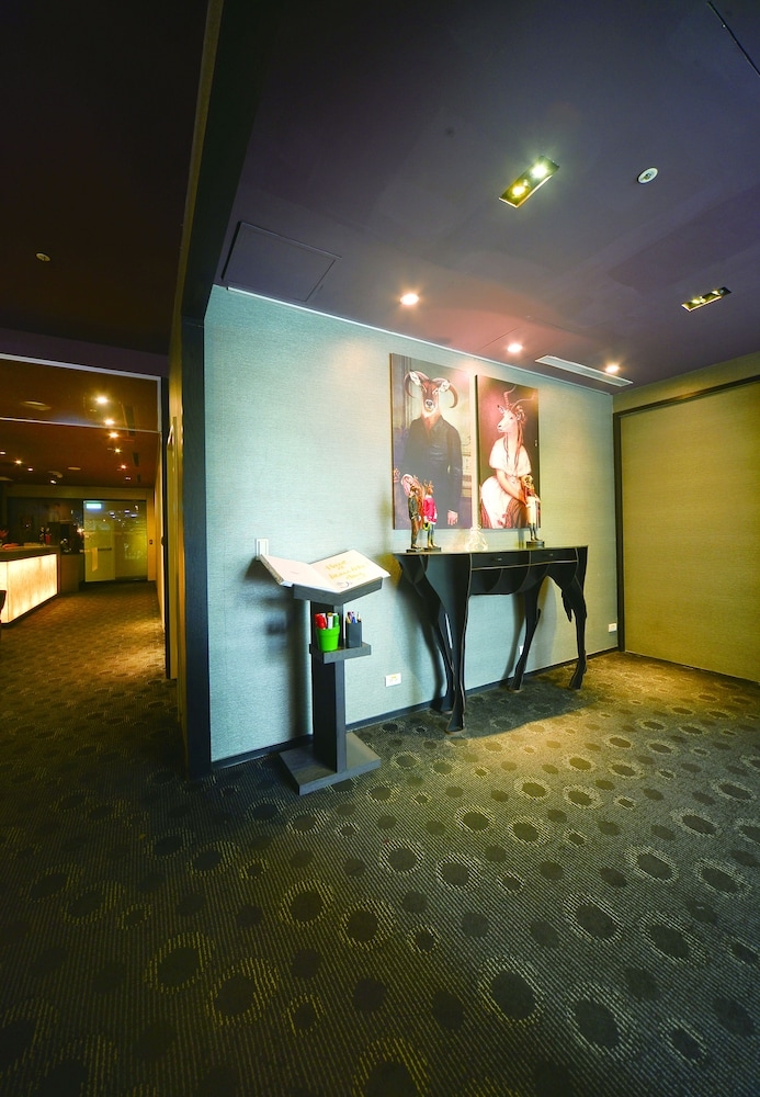 숙박 시설 입구