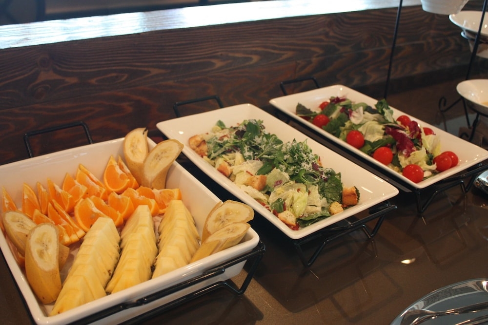 뷔페 아침 식사