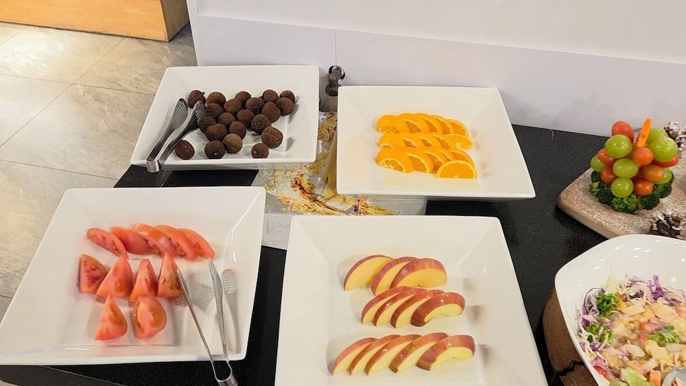 뷔페 아침 식사