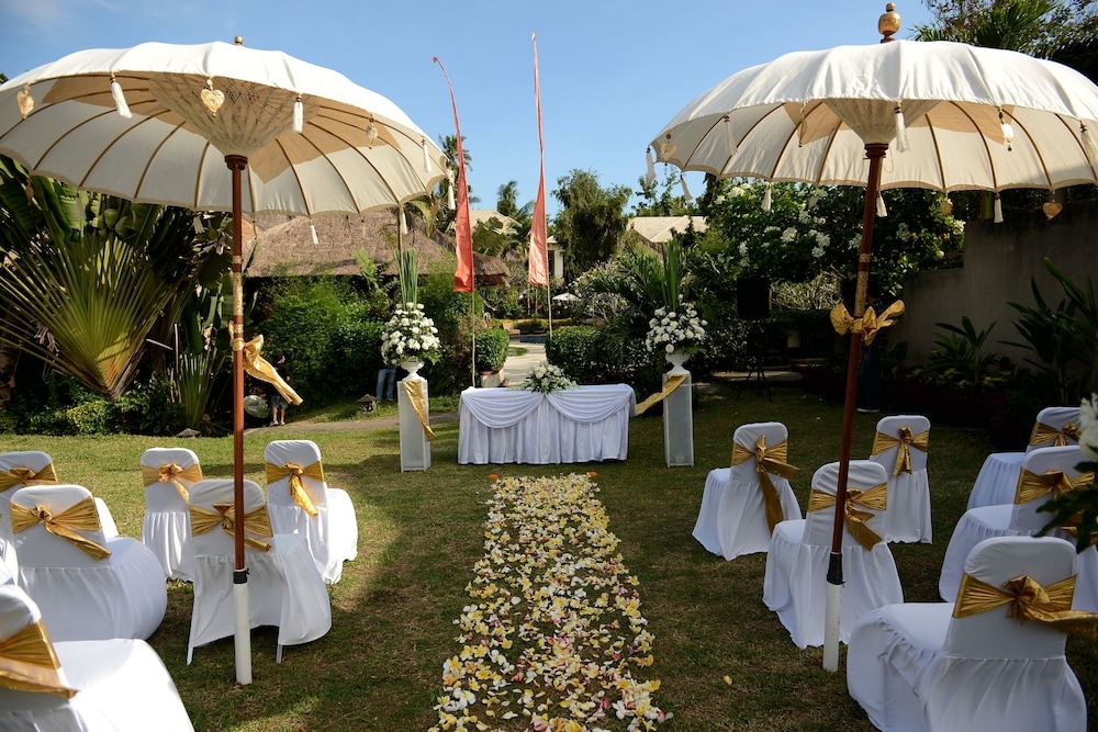 야외 결혼식 공간