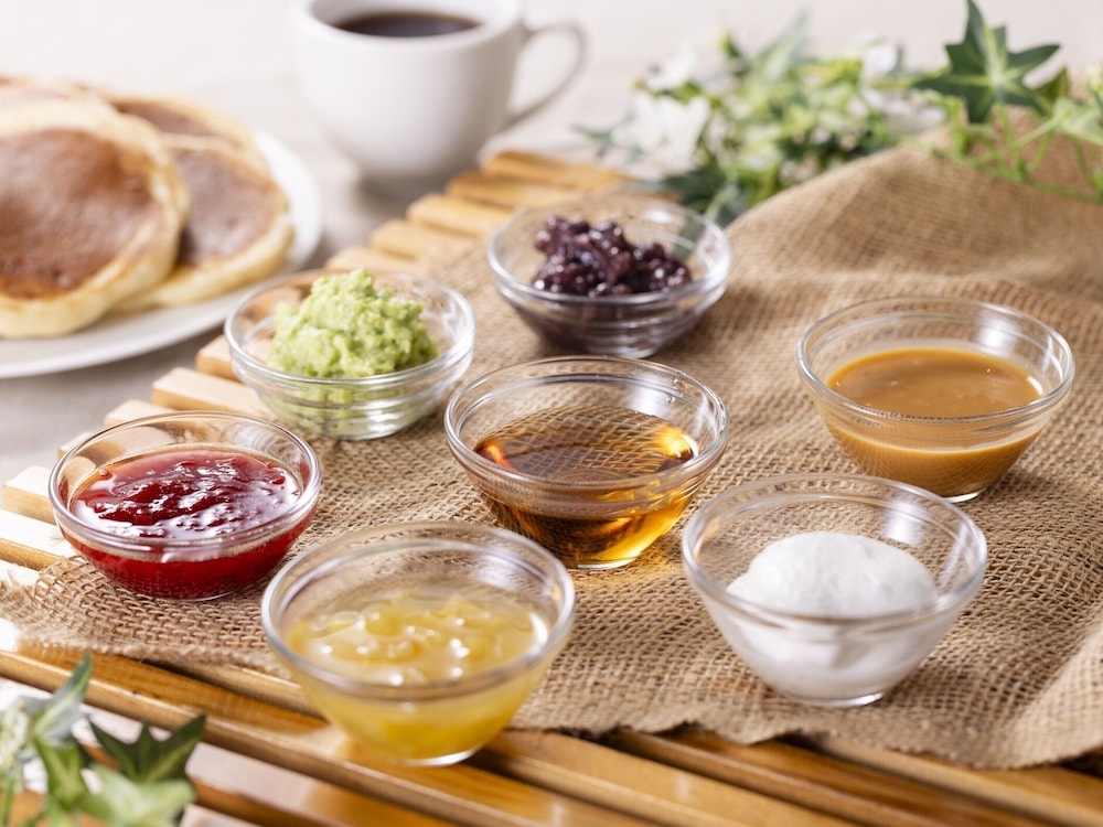 뷔페 아침 식사