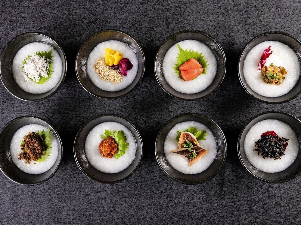 뷔페 아침 식사