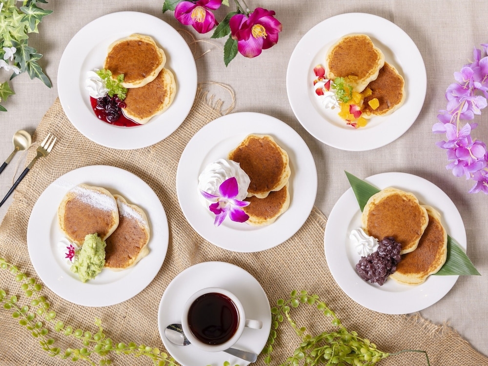 뷔페 아침 식사