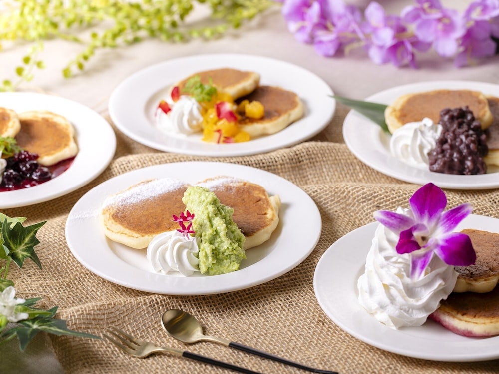 뷔페 아침 식사