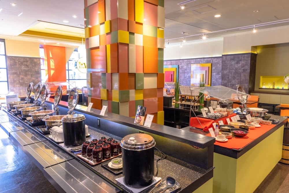 뷔페 아침 식사