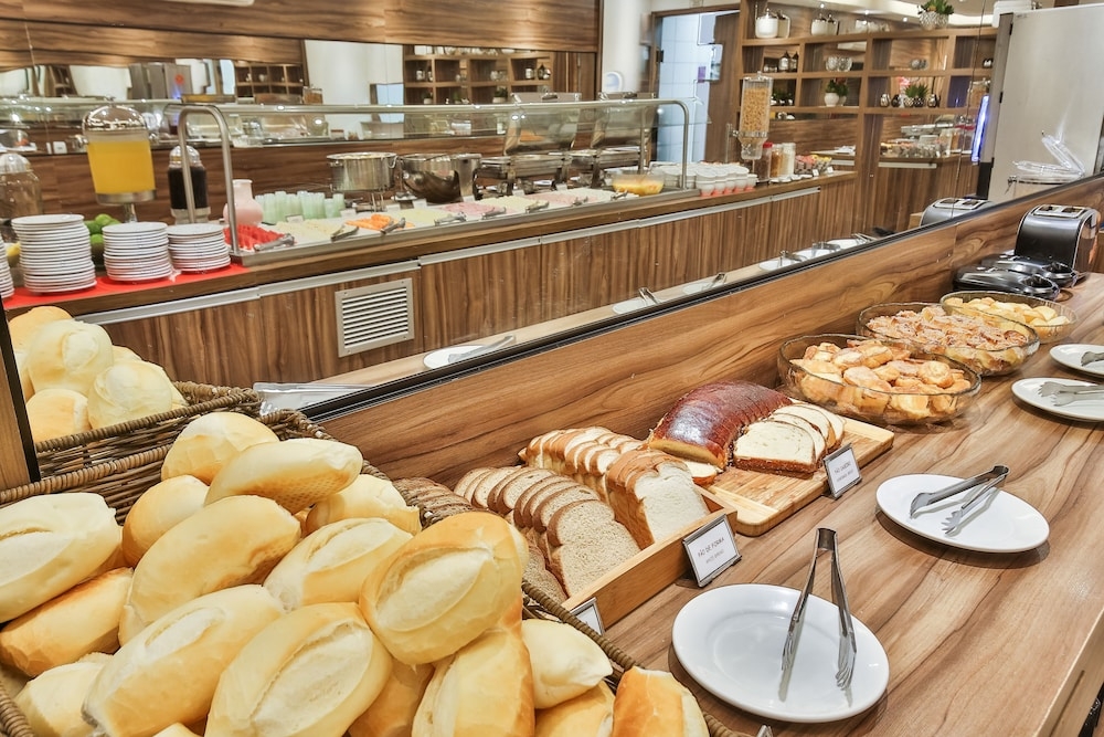 뷔페 아침 식사