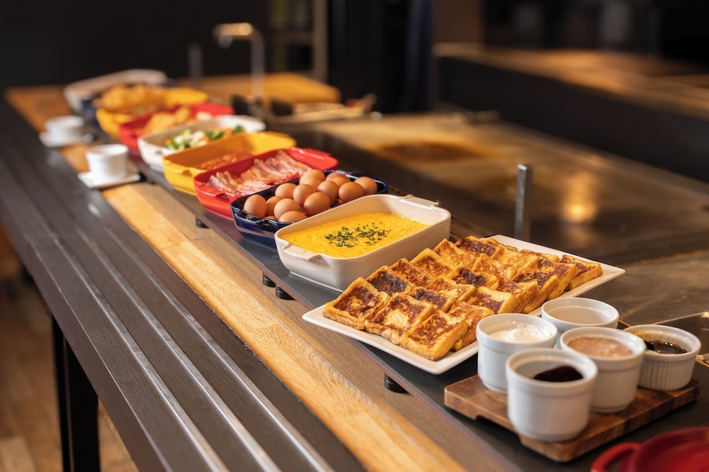 뷔페 아침 식사