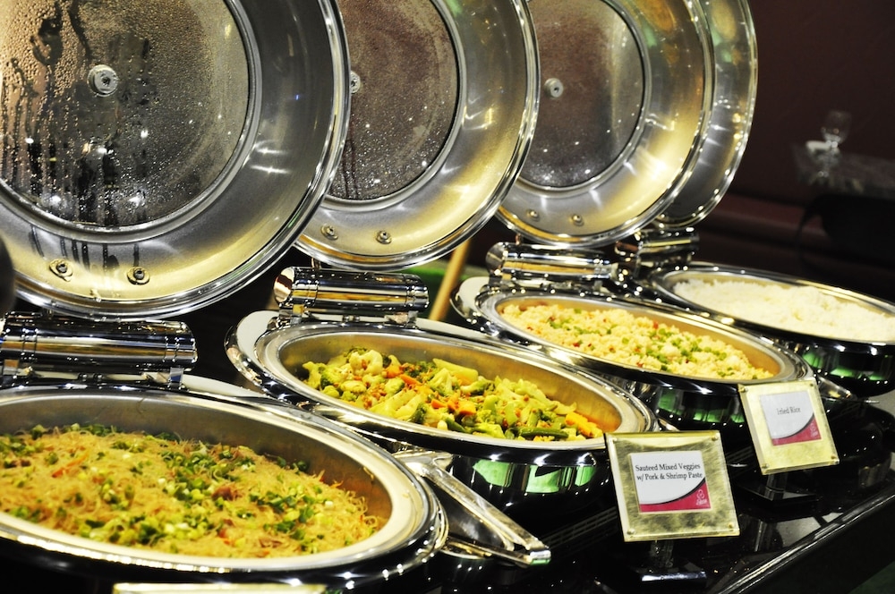 뷔페 아침 식사