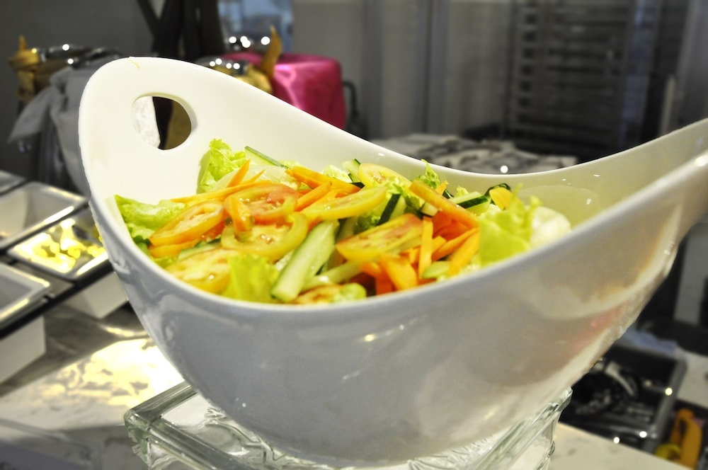 뷔페 아침 식사