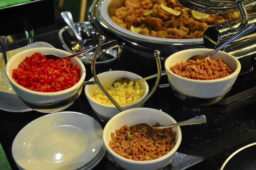 뷔페 아침 식사