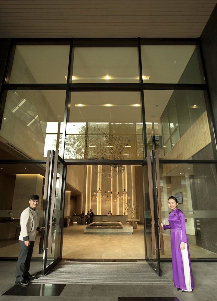 숙박 시설 입구