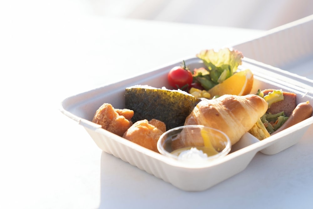 뷔페 아침 식사