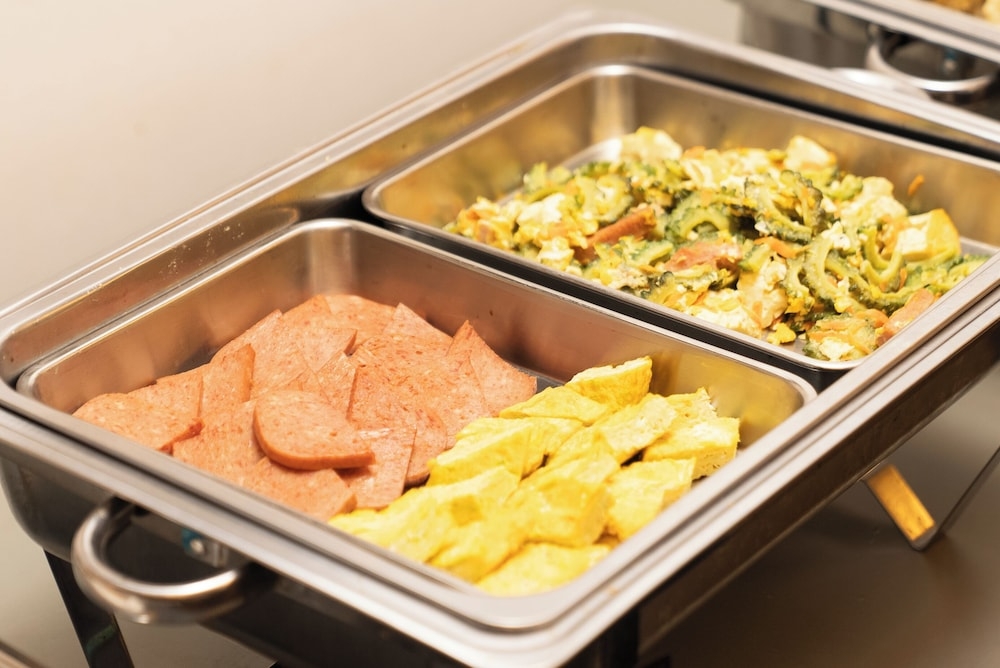 뷔페 아침 식사