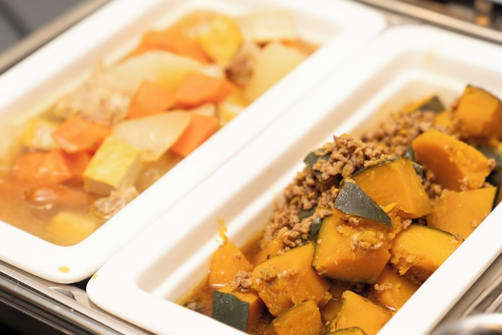 뷔페 아침 식사