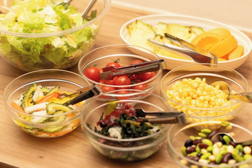 뷔페 아침 식사