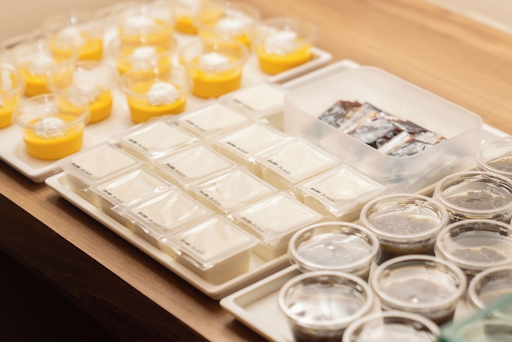 뷔페 아침 식사