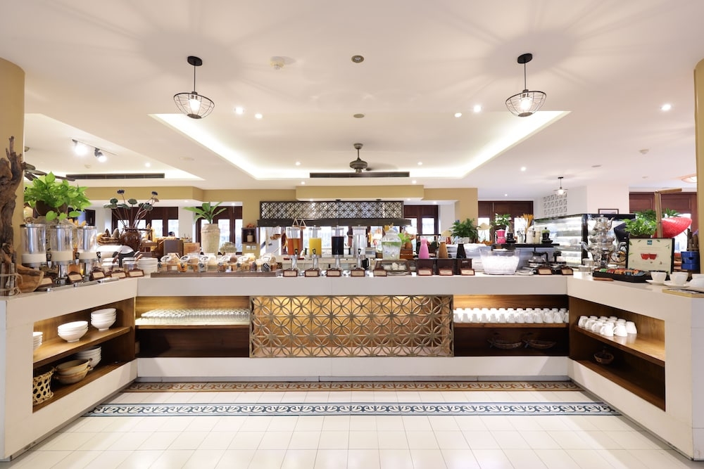 뷔페 아침 식사