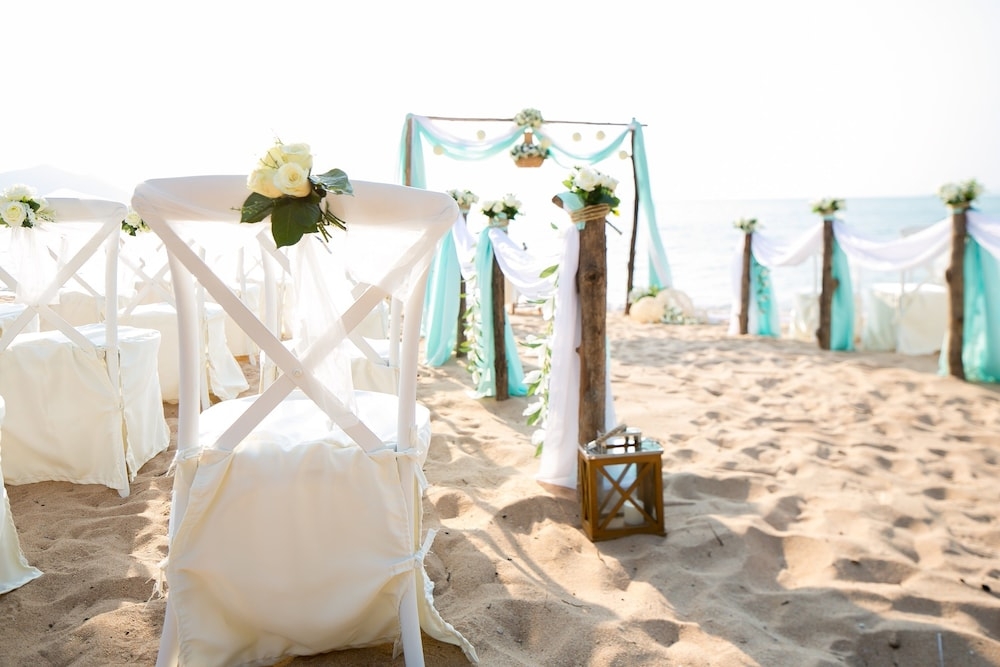 야외 결혼식 공간