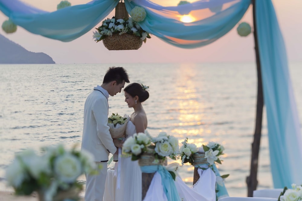 야외 결혼식 공간