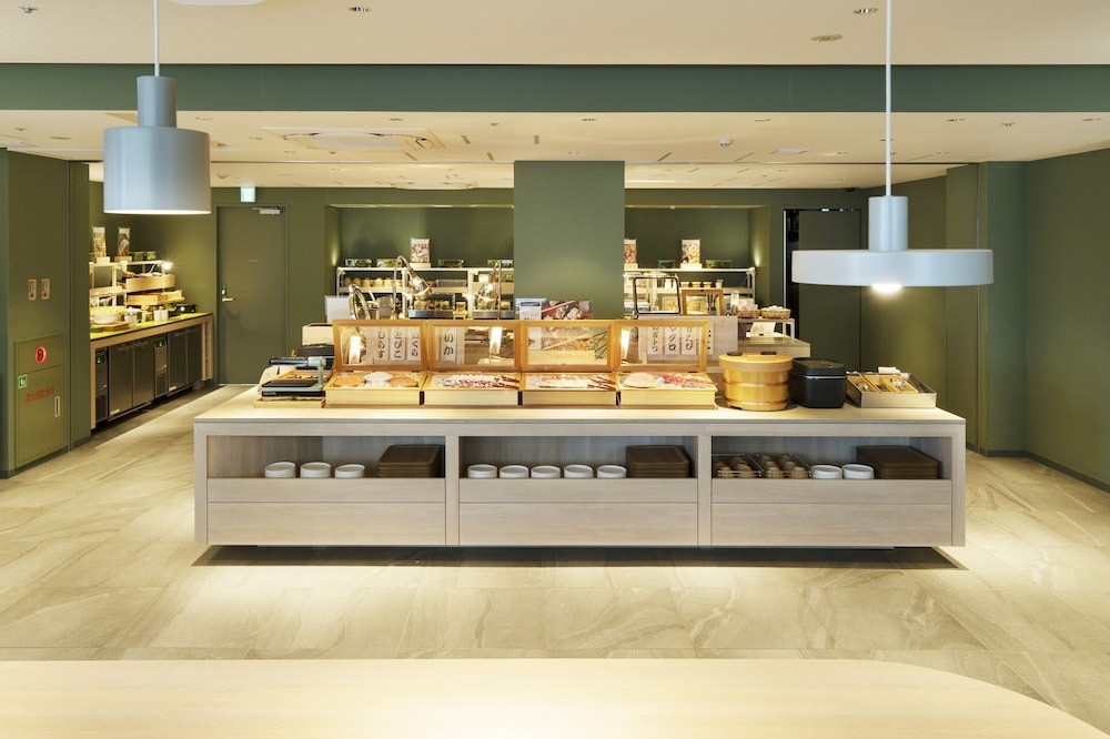 뷔페 아침 식사