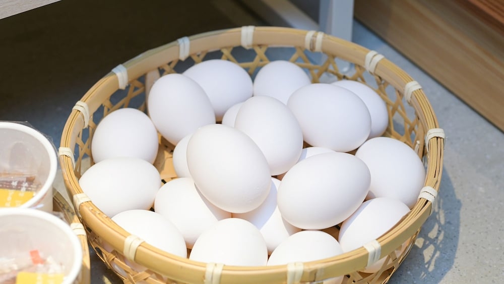 뷔페 아침 식사