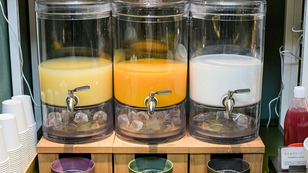 뷔페 아침 식사