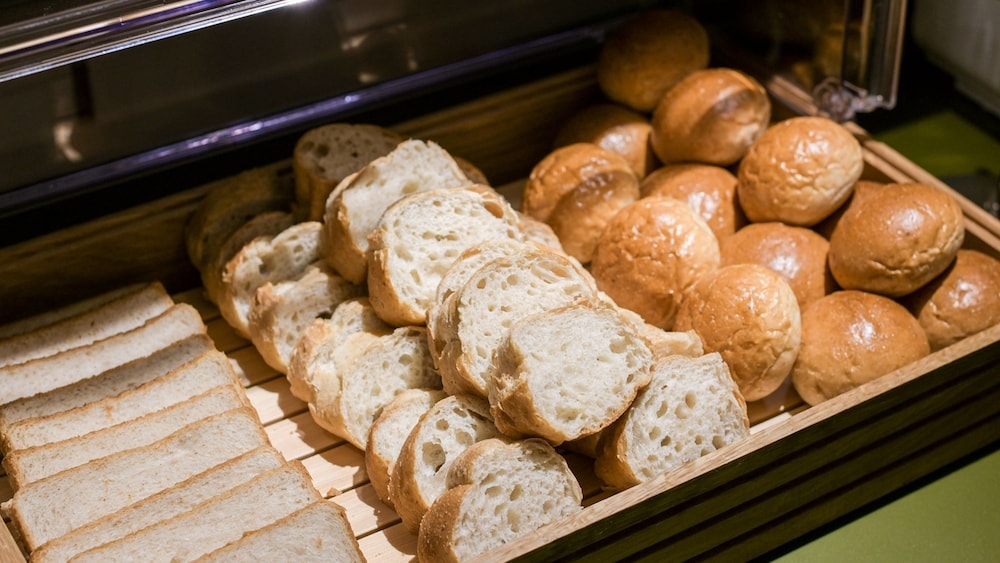 뷔페 아침 식사