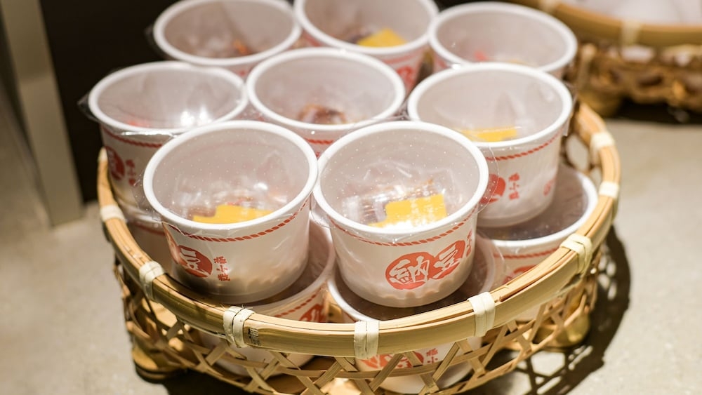 뷔페 아침 식사