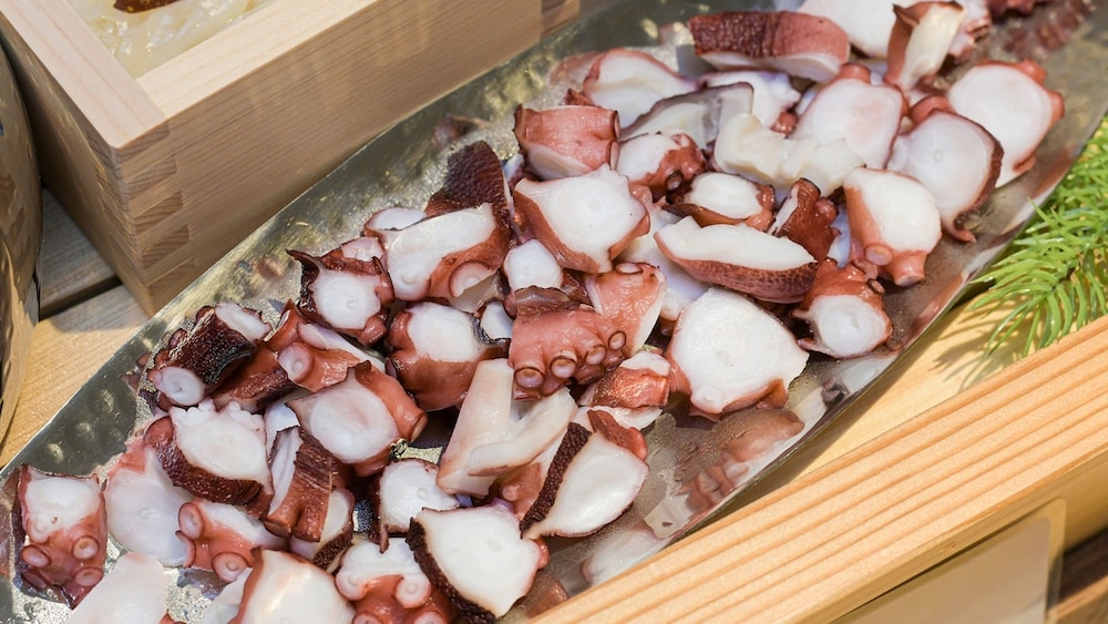 뷔페 아침 식사