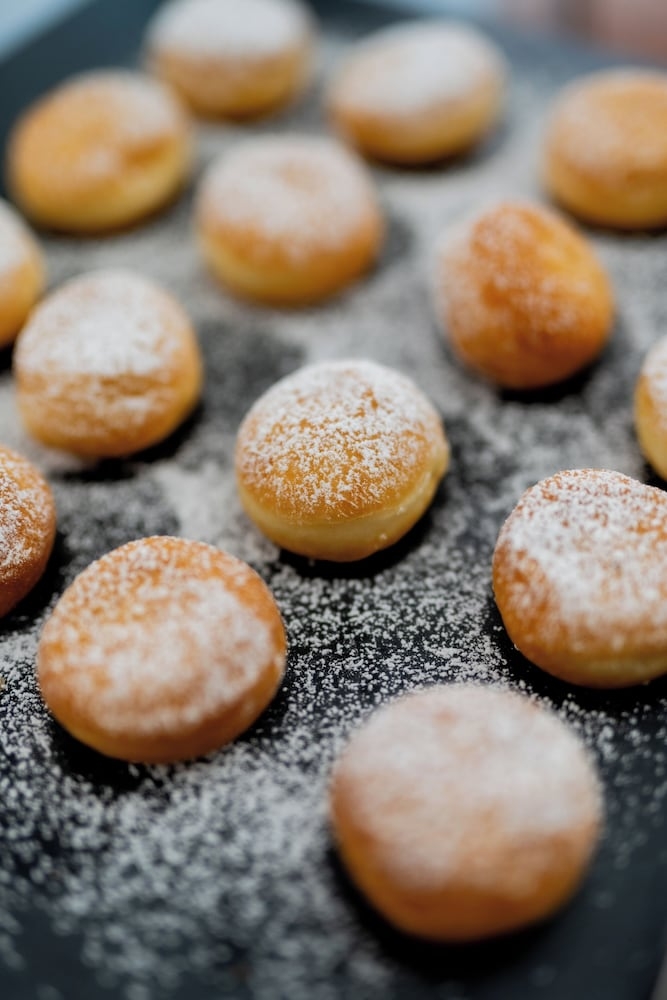 뷔페 아침 식사