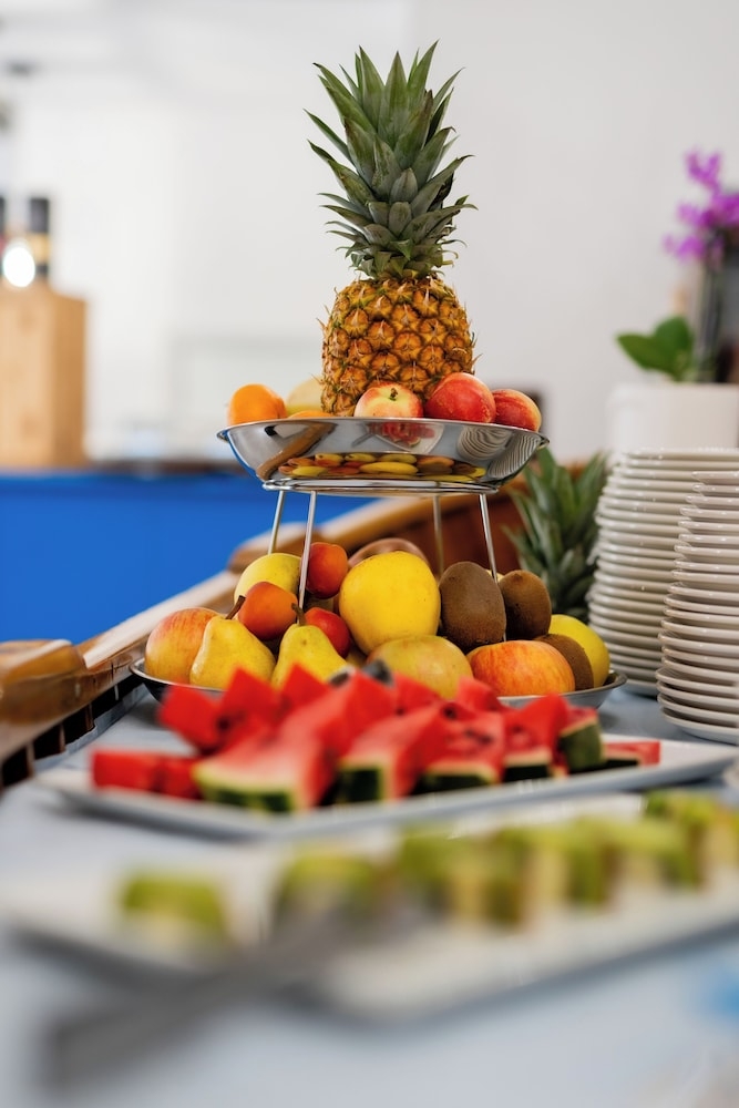 뷔페 아침 식사