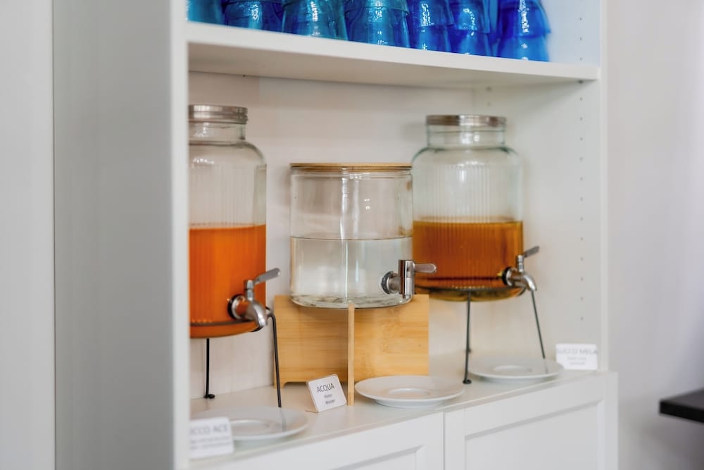 뷔페 아침 식사