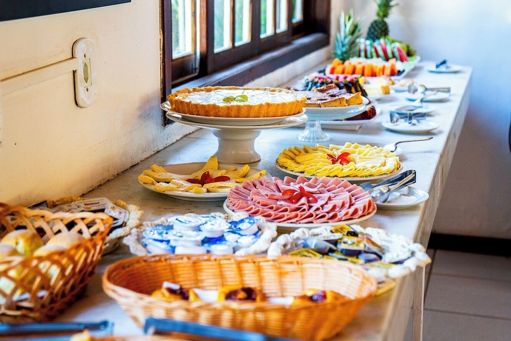 뷔페 아침 식사