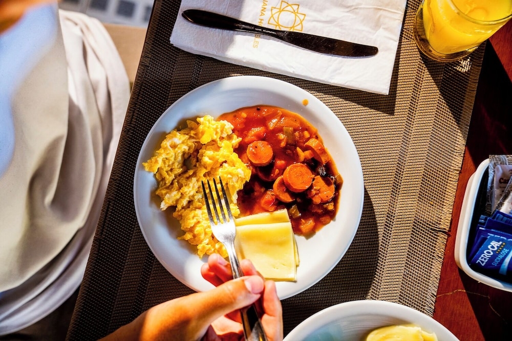 뷔페 아침 식사