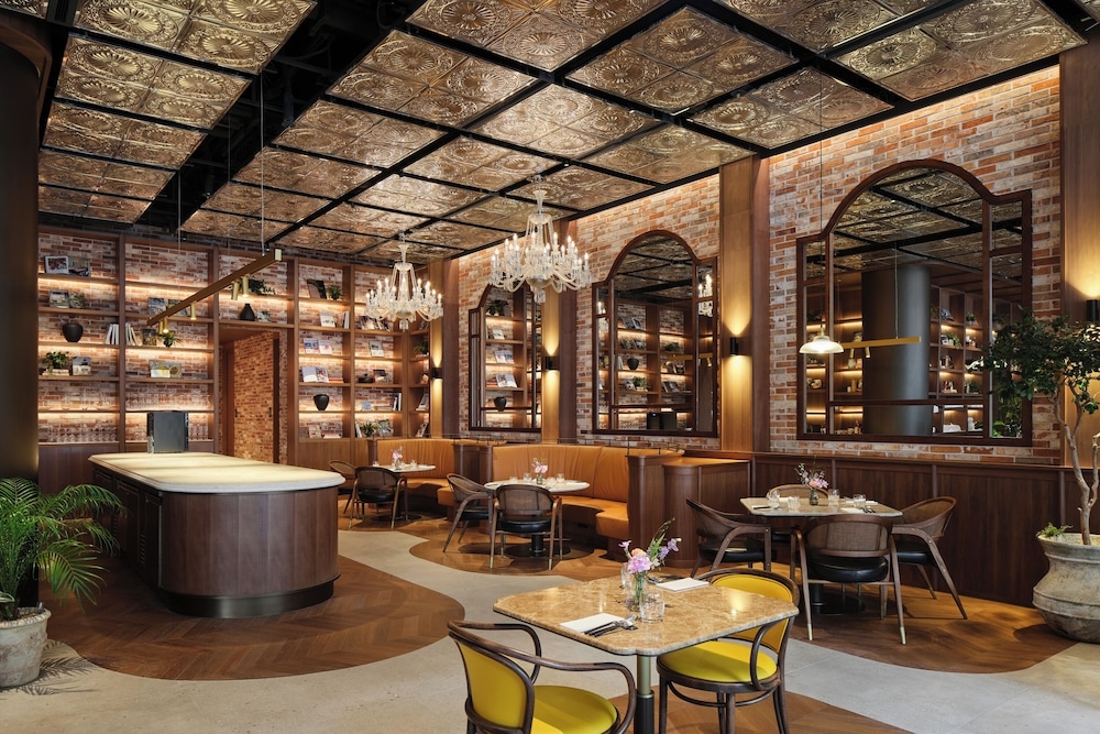 뷔페 아침 식사