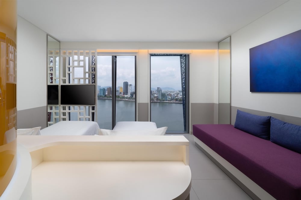 객실에서 보이는 전망