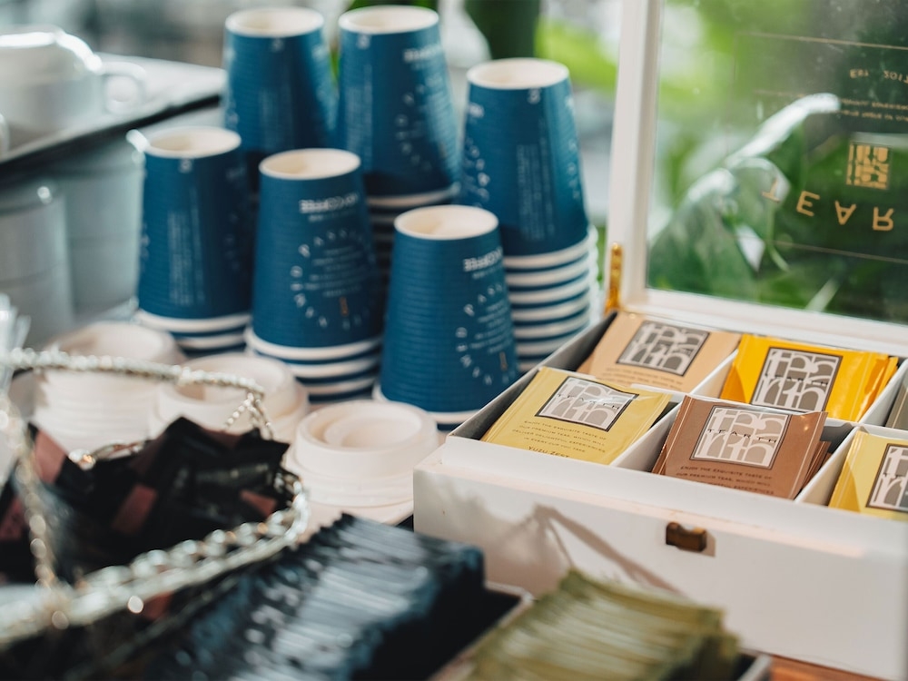 뷔페 아침 식사