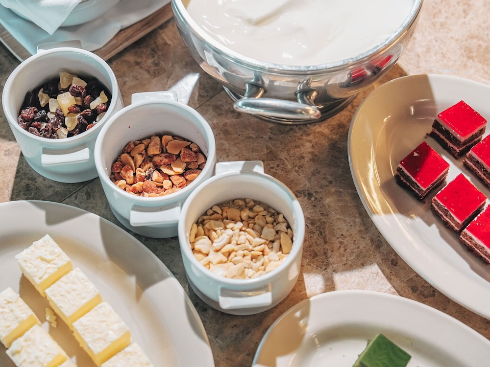 뷔페 아침 식사