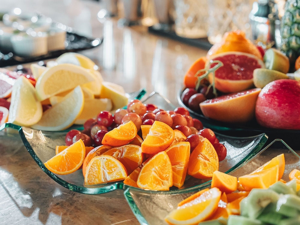 뷔페 아침 식사