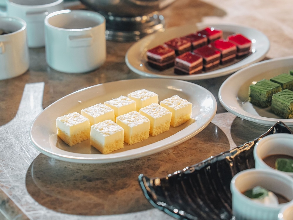 뷔페 아침 식사