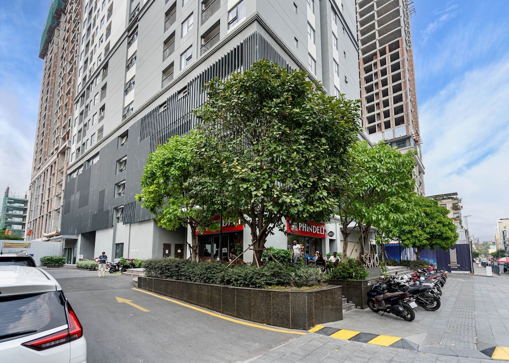 숙박 시설 입구