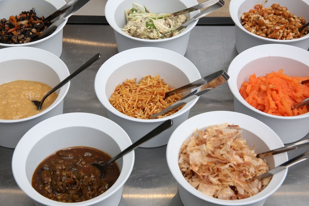 뷔페 아침 식사