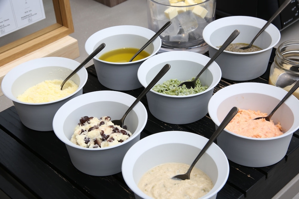 뷔페 아침 식사