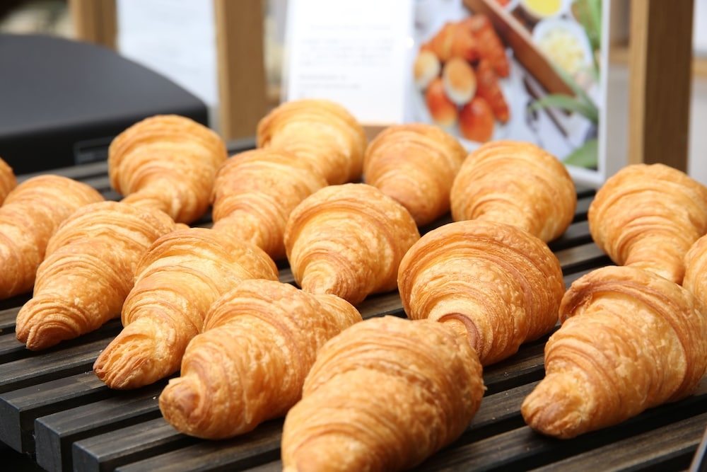 뷔페 아침 식사