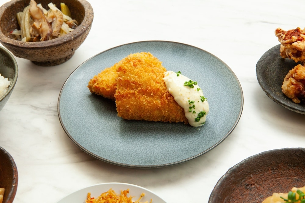 뷔페 아침 식사