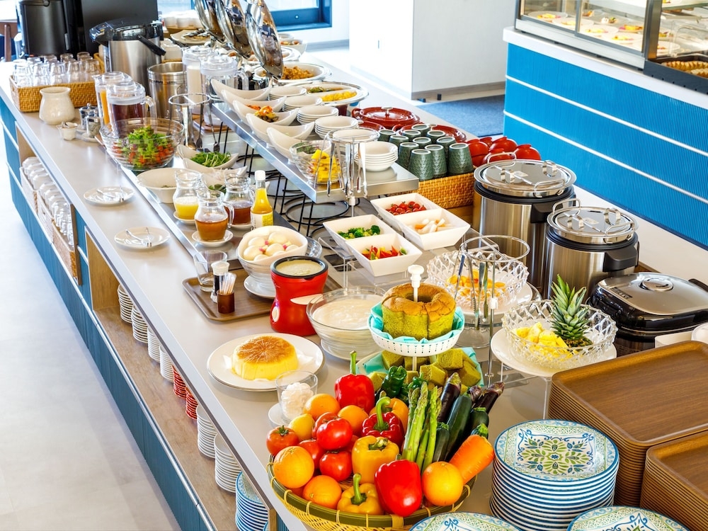 뷔페 아침 식사