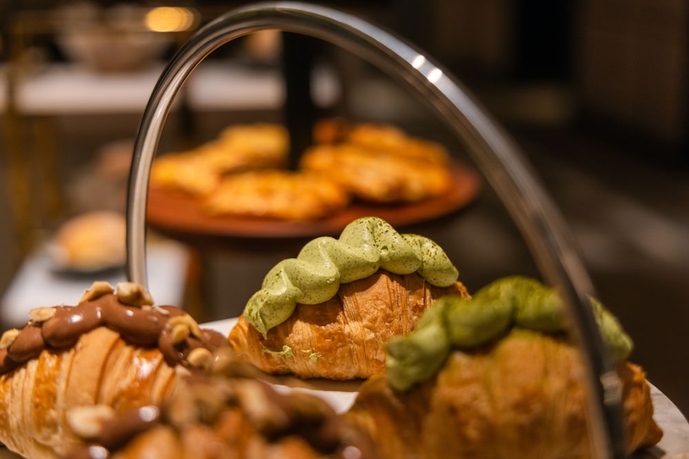 뷔페 아침 식사