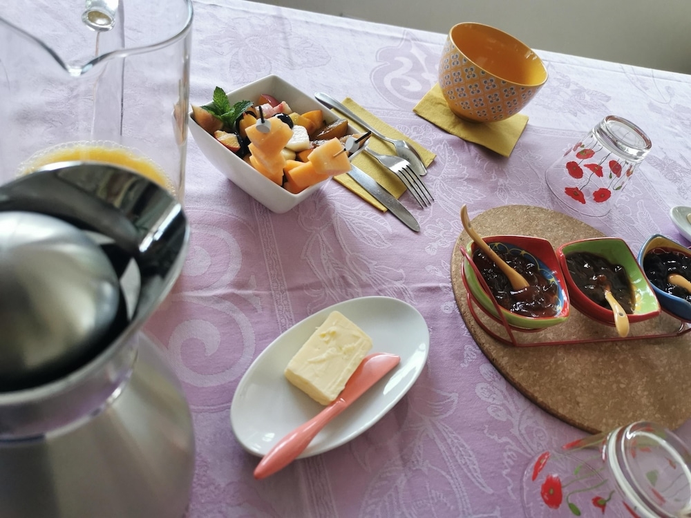 뷔페 아침 식사