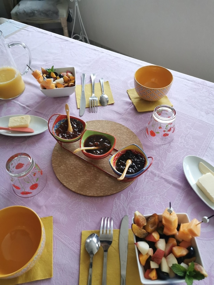 뷔페 아침 식사